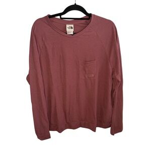 The North Face Women's 3X Wild Ginger Long Sleeve Knit Crew Pocket New With Tags